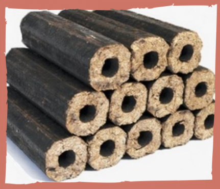 Топливные брикеты с дыркой