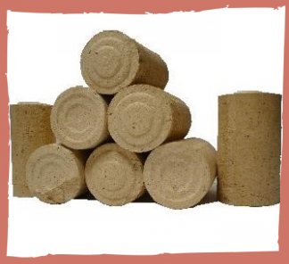 Круглые топливные брикеты